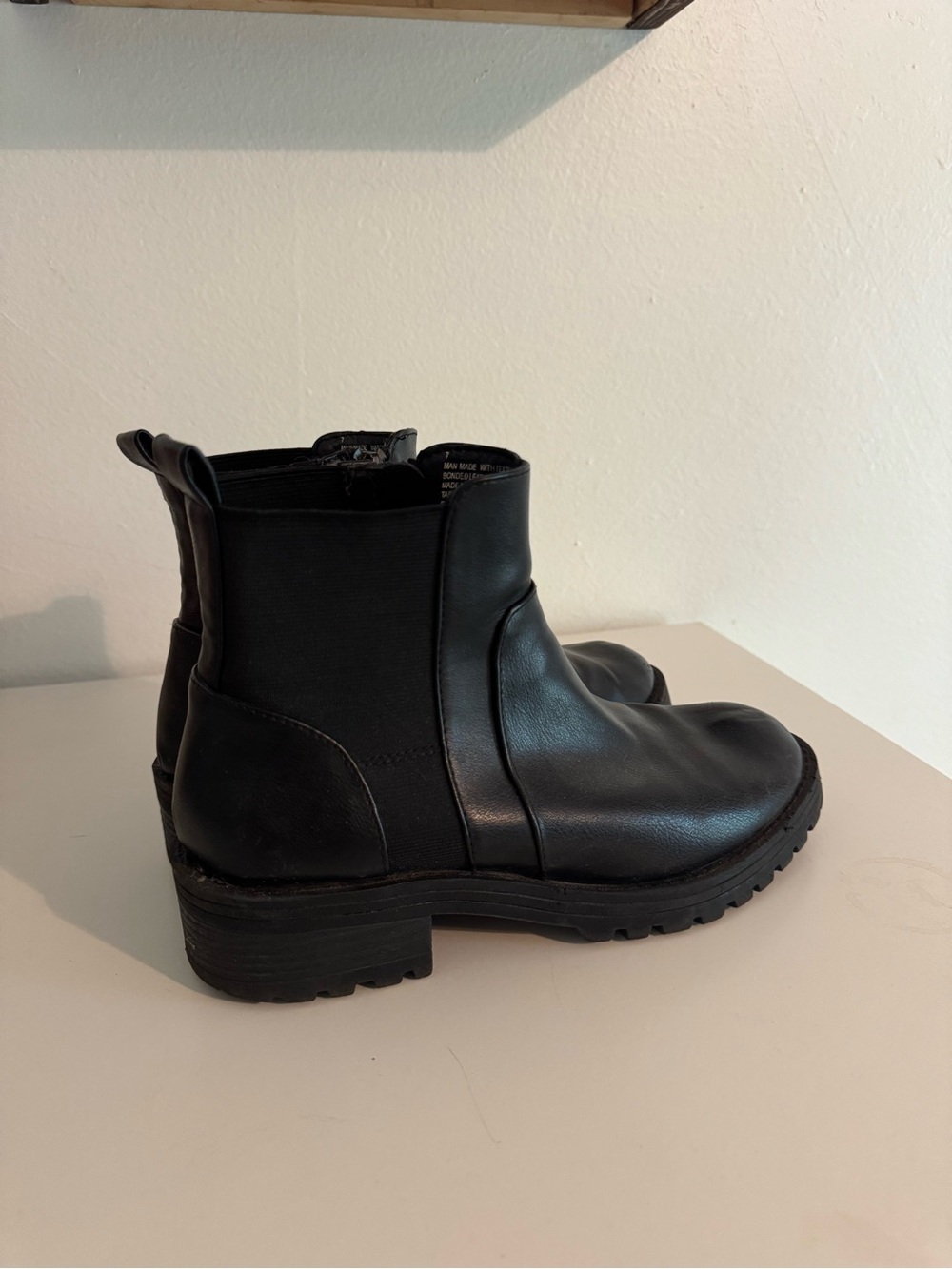 Black Chelsea Booties for Women - Sleek Leather Ankle Boots